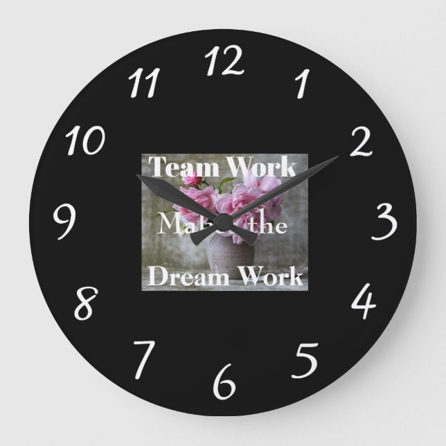 Stamarbetsmur - klocka (Framsida)