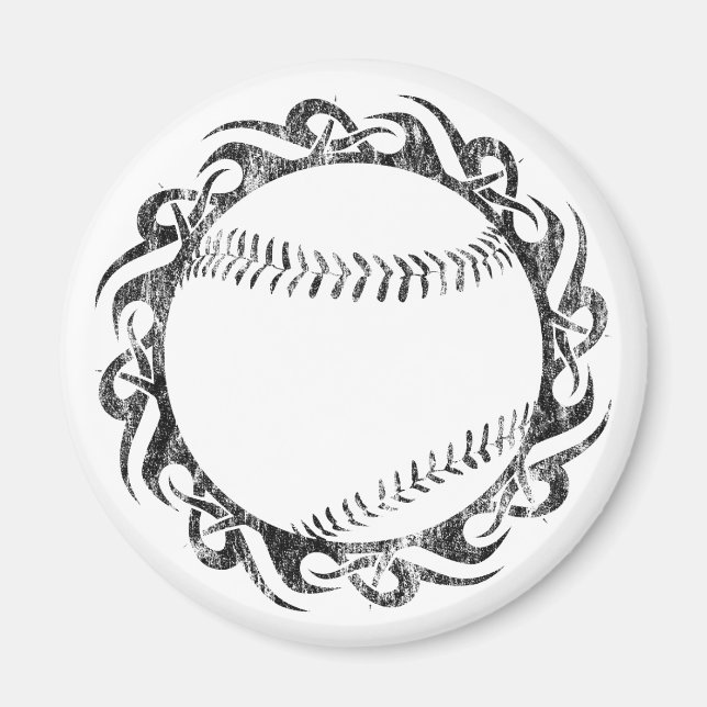 stambaseboll magnet (Framsidan)