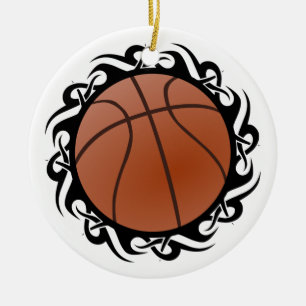stambasket julgransprydnad keramik