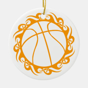 stambasket julgransprydnad keramik
