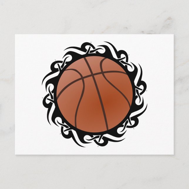 stambasket vykort (Framsida)