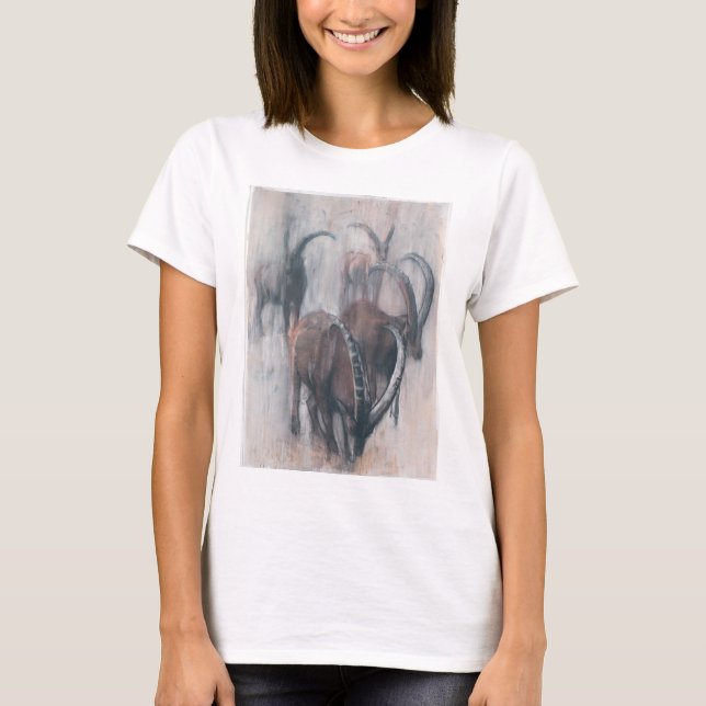 Stambecchi i gods t-shirt (Framsida)