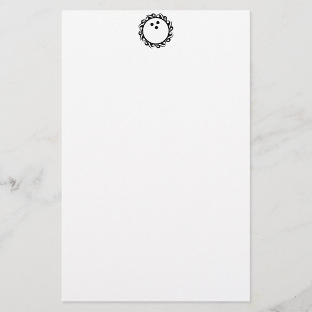 stamBOWLING Brevpapper (Framsida)
