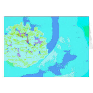 stamen. en hälsningskort