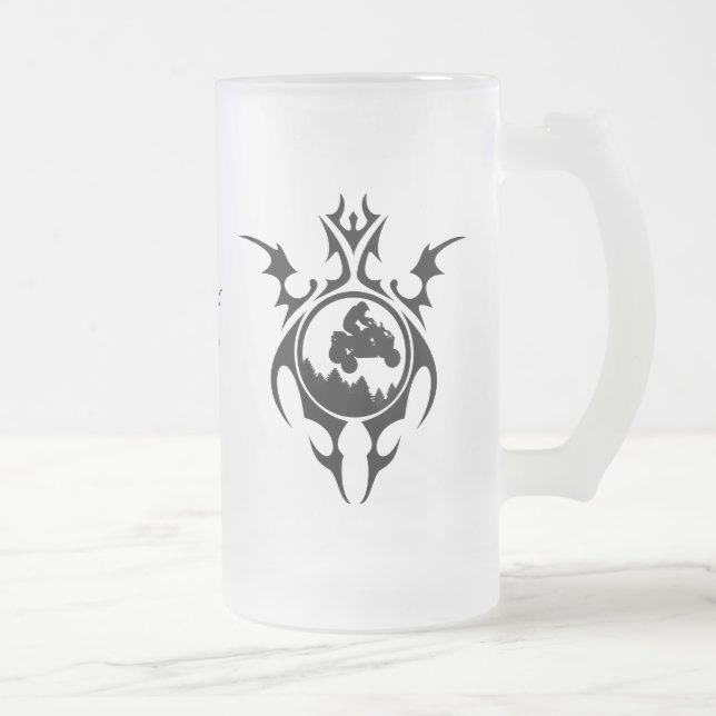 stamfetter frostat ölglas (Höger)