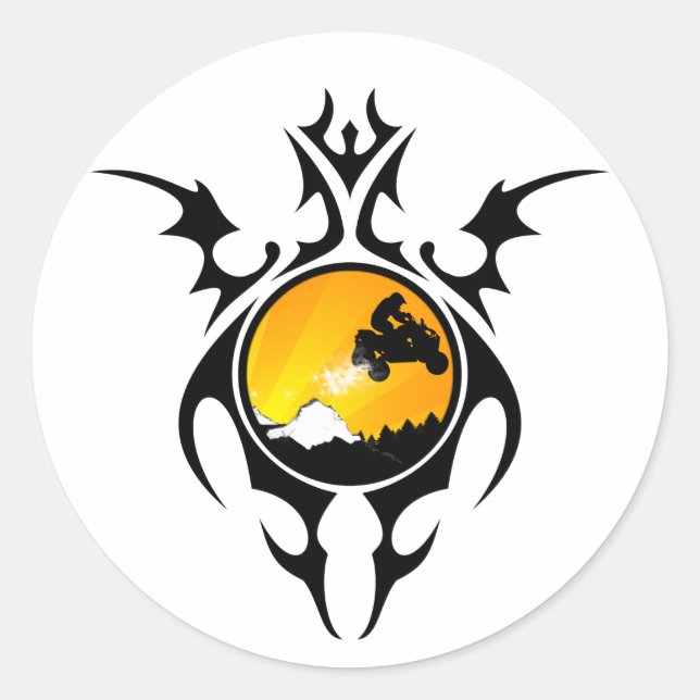 stamfetter runt klistermärke (Framsida)