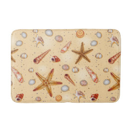 Stamfisk i mönster badrumsmatta