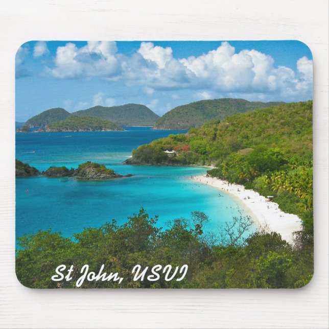 Stamfjärd, St John USVI Musmatta (Framsidan)