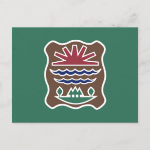 Stamflagg för Western Abenaki Nation Vykort