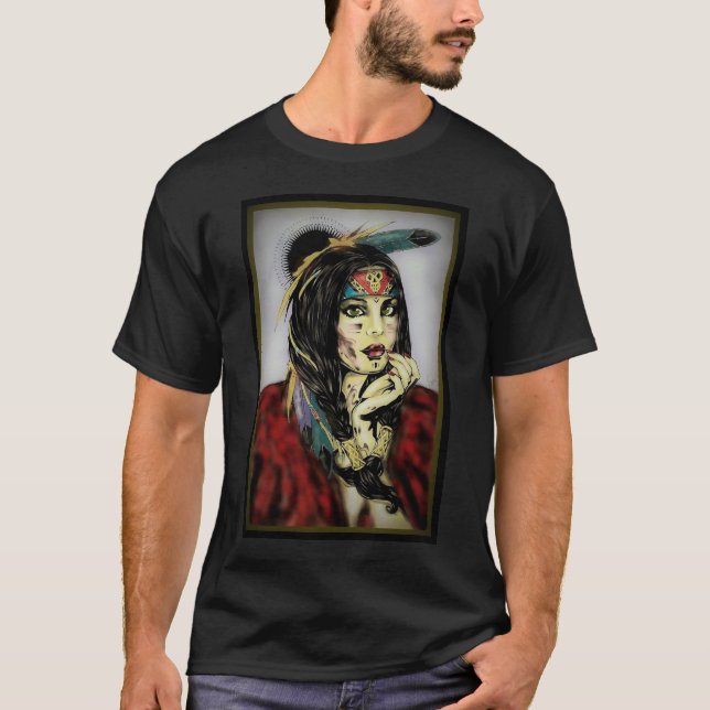 stamflicka t shirt (Framsida)