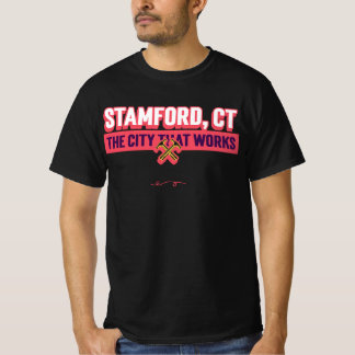 Stamford, CT City som fungerar T Shirt
