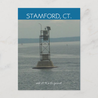 Stamford, Ct Vatten vykort... Vykort