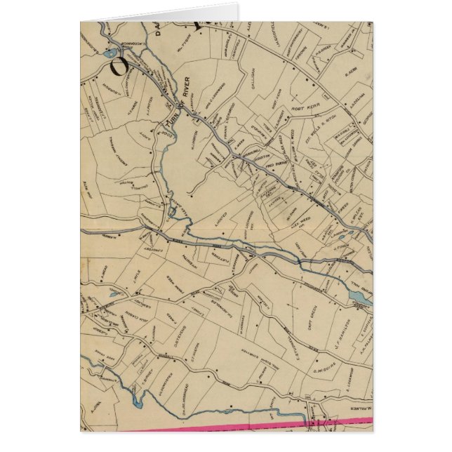 Stamford, New York Hälsningskort (Framsidan)