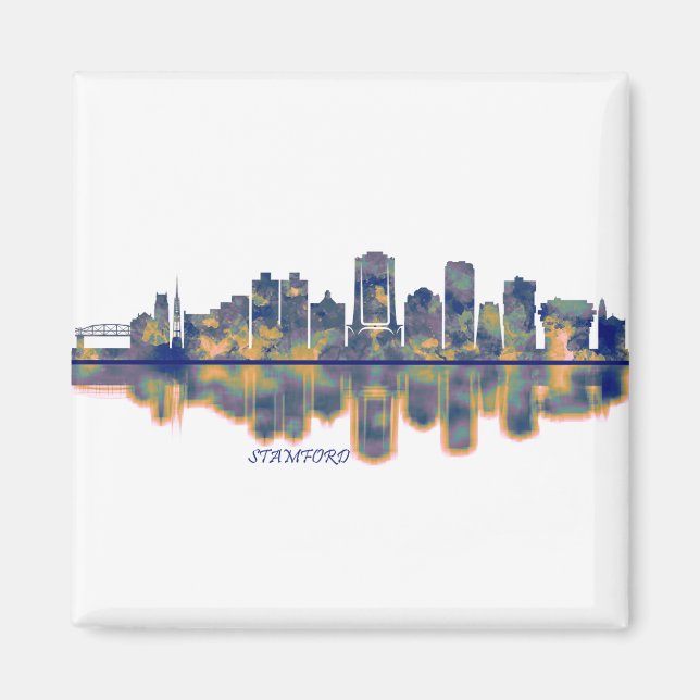 Stamford Skyline Magnet (Framsidan)