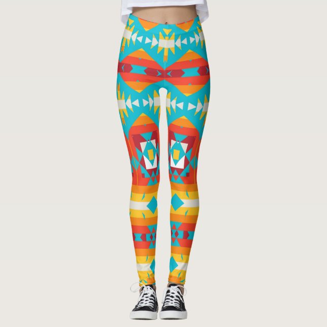 Stamformer rader leggings (Framsida)