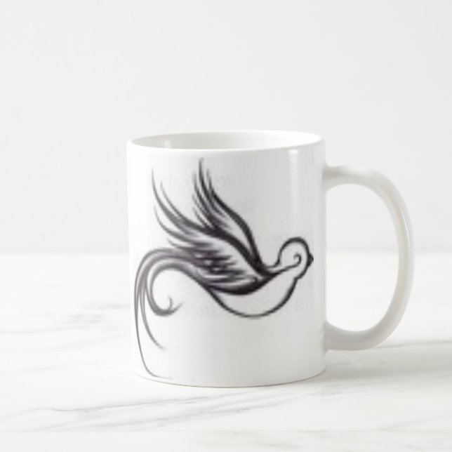 stamgästmugg - stam- svalor kaffemugg (Höger)