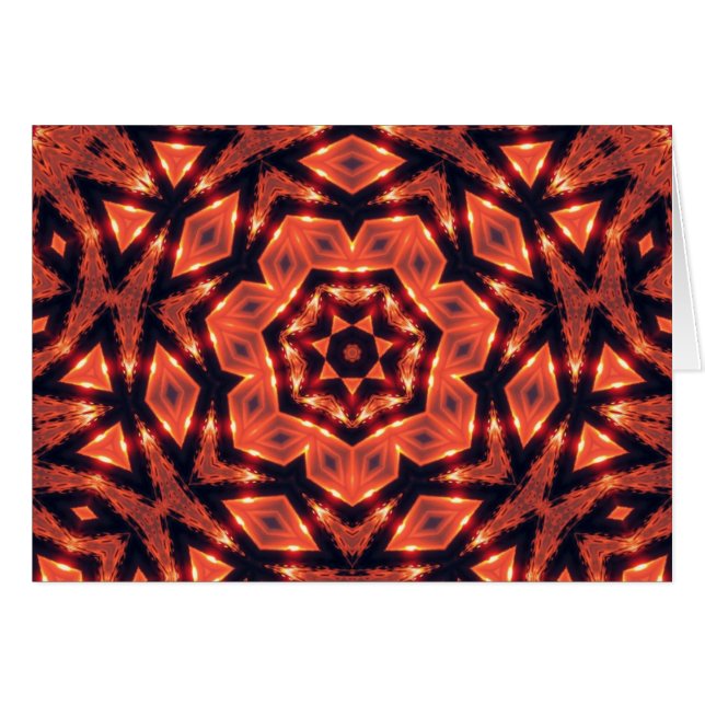 stamgeometrikkort hälsningskort (Framsidan Horizontal)