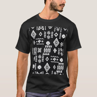 Stamgeometrisk: snyggtens sömlösa bakgrund. t shirt