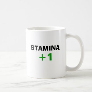 STAMINA +1 (vänsterhänt) Kaffemugg