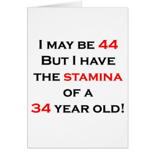 Stamina 44 hälsningskort