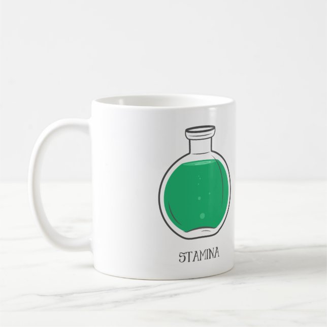 Staminadryck: +100 kaffemugg (Vänster)