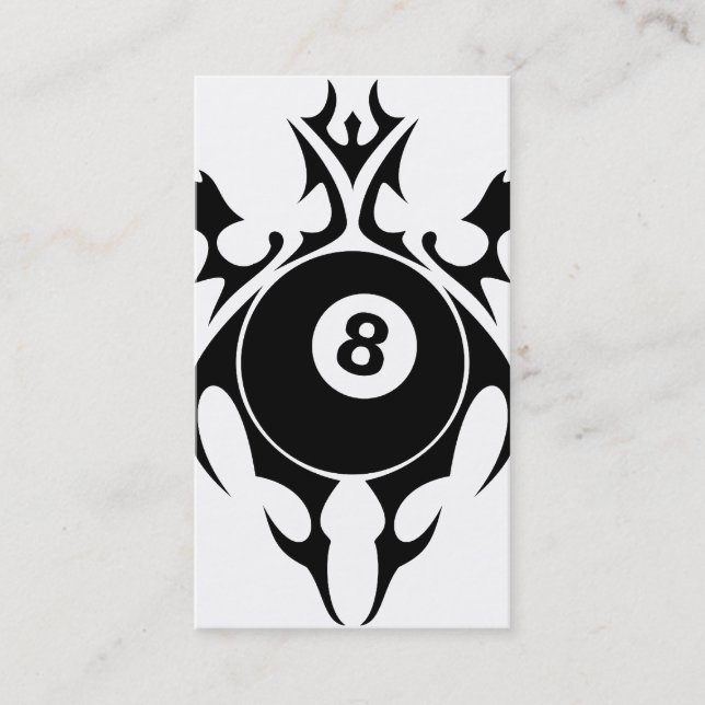 stamjakt visitkort (Framsida)