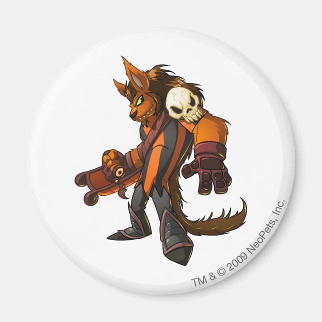 Stamkapten 2 i Skogen Magnet (Framsidan)