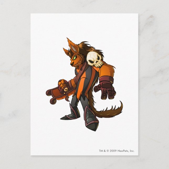 Stamkapten 2 i Skogen Vykort (Framsida)