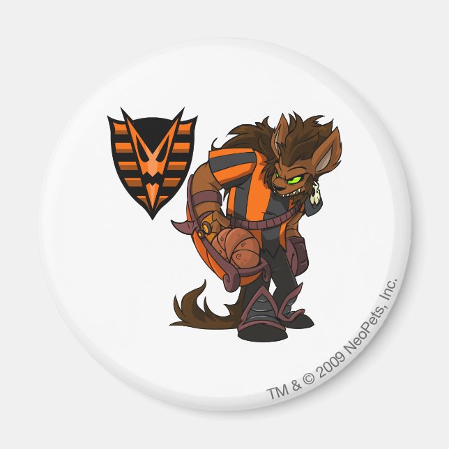 Stamkapten för Skogen 1 Magnet (Framsidan)