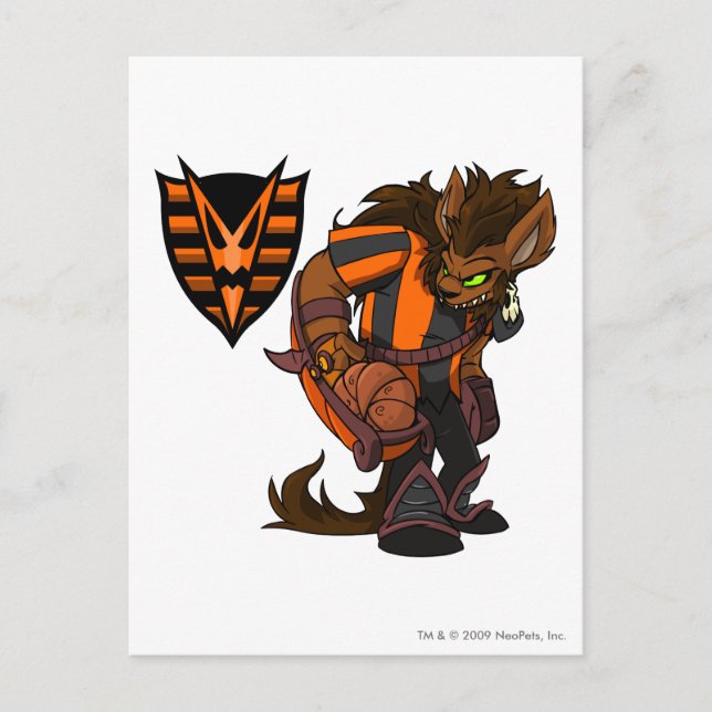 Stamkapten för Skogen 1 Vykort (Framsida)