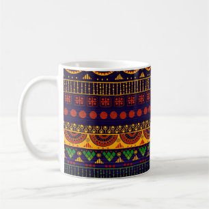 Stamlöst mönster. kaffemugg