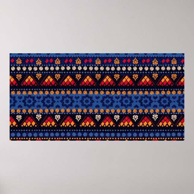 Stamlöst mönster. poster (Framsidan)