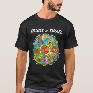 Stammar av den israeliska nationen Hebreiska tolv  T Shirt
