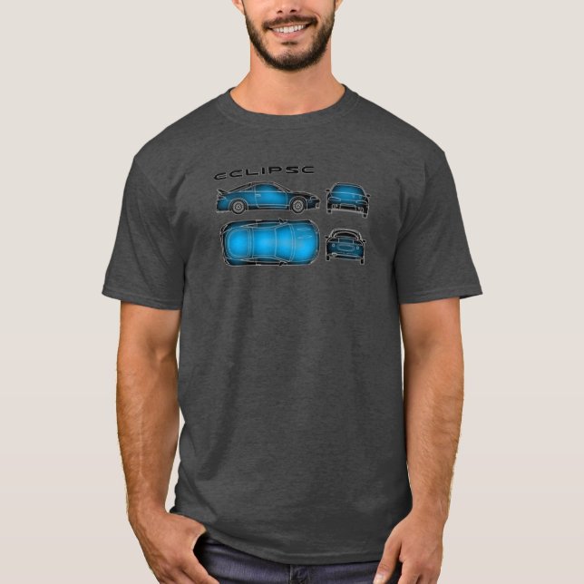 STÄMMARE för mitsubishi förmörkelse DSM Tee Shirt (Framsida)