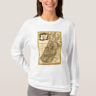 Stammarna av Israel i den PalestinePanoramic T Shirt