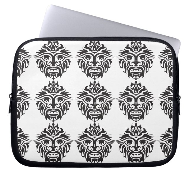 Stammask - Neoprene Laptop sleeve 10 tum (Framsidan)