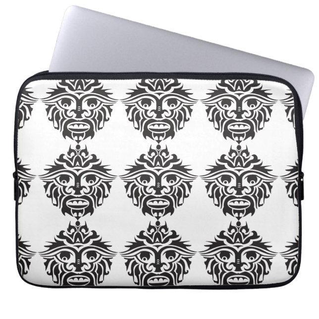 Stammask - Neoprene Laptop sleeve 13 tum (Framsidan)
