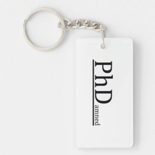 Stämmd PhD Nyckelring