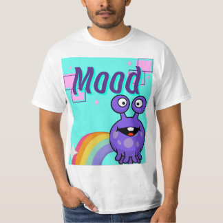 stämning, främmande regnbåge t shirt