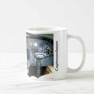 Stämning II för CAPTMOONBEAM Cessna instrumenter Kaffemugg