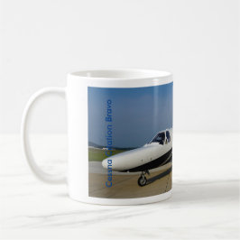 StämningBravo för CAPTMOONBEAM Cessna Kaffemugg