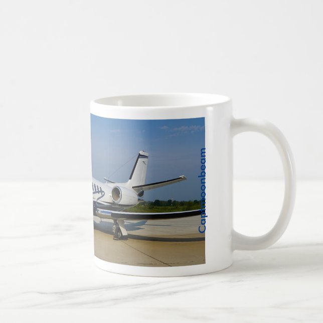 StämningBravo för CAPTMOONBEAM Cessna Kaffemugg (Höger)