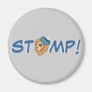 STAMPA! - Detroit fotboll Magnet
