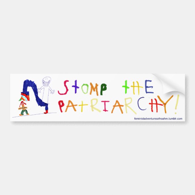 Stampa patriarchyen bildekal (Framsidan)