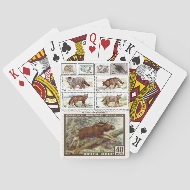 "Stampad" Casinokort (Baksidan)