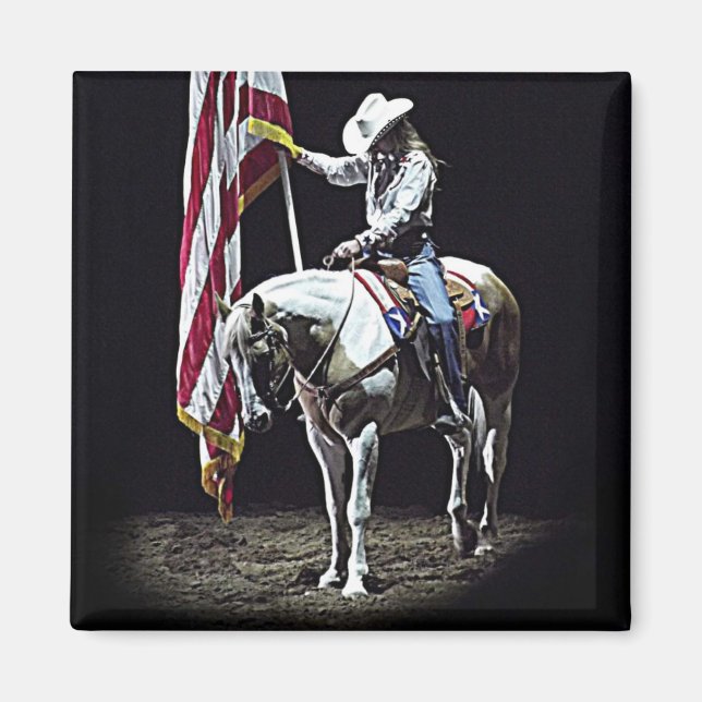 Stampede Prayers Magnet (Framsidan)