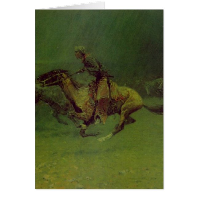 Stampeden Hälsningskort (Framsidan)