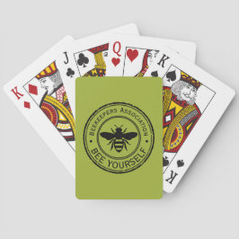 Stämpel - DIN TEXT - BEE 1 - Fan Fun Casinokort