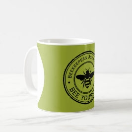 Stämpel - DIN TEXT - BEE 1 - Fan Fun Kaffemugg