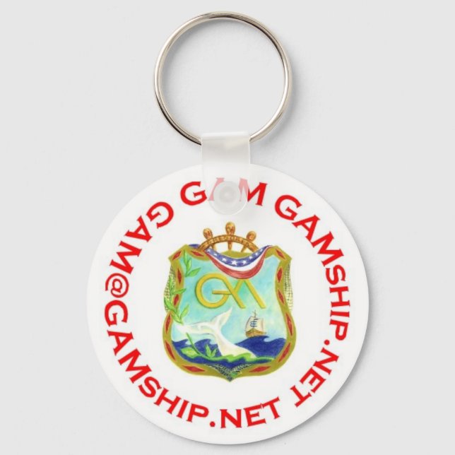 stämpel röd nyckelring (Framsida)